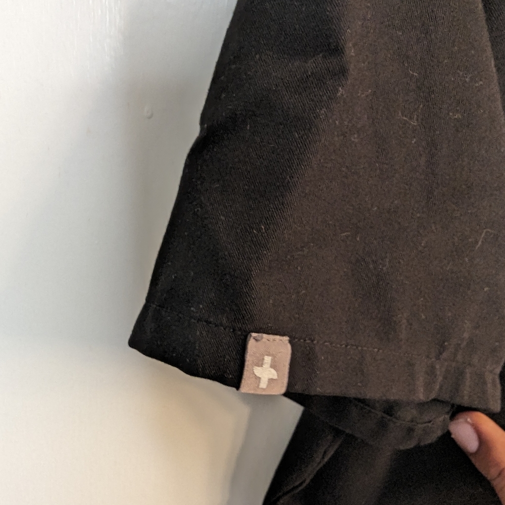 Figs Black Technical Scrub Top - Picture 5 of 7